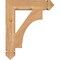 Ekena Millwork Westlake Arts & Crafts Smooth Bracket, Western Red Cedar, 3 1/2"W x 18"D x 22"H BKT04X18X22WTL03SWR - alternate 4